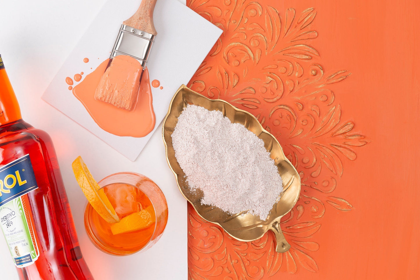 Aperol Spritz - Milk Paint by Fusion