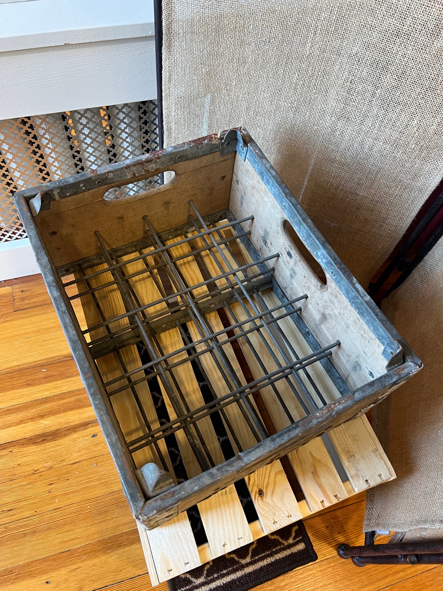 Vintage Dellwood Milk Crate
