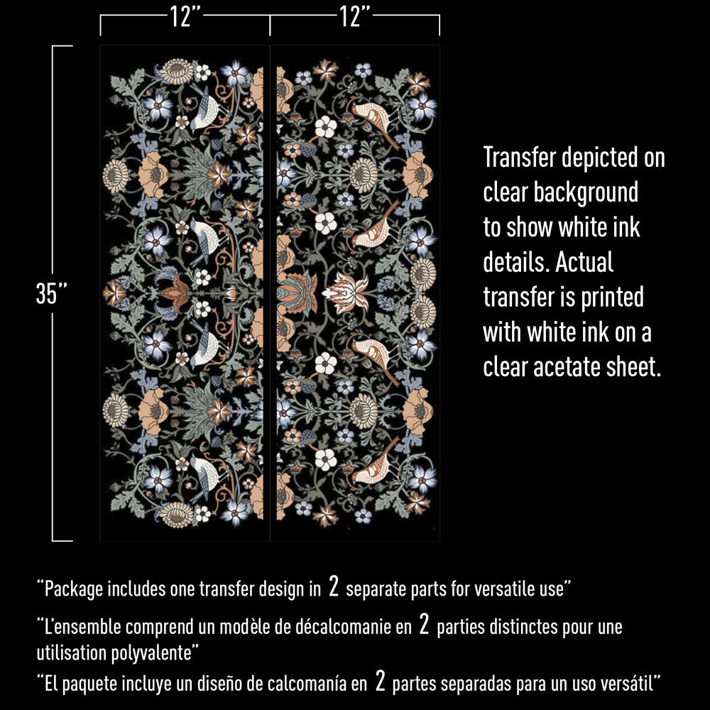 Albery Transfer - 24" x 35", 2 sheets
