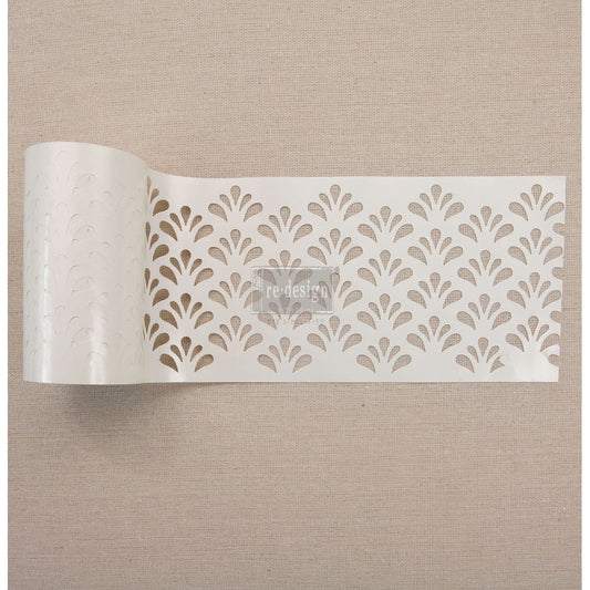 Eastern Fountain Stick & Style Stencil Roll - 4"x 15 yards