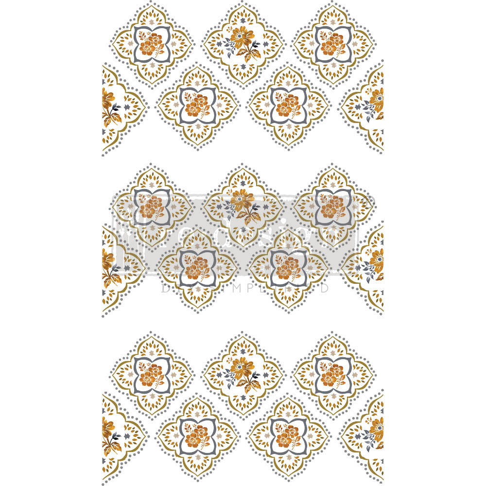 Petite Tile Decor Transfers - total sheet size 24"x35", cut into 3 sheets