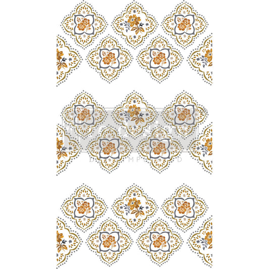 Petite Tile Decor Transfers - total sheet size 24"x35", cut into 3 sheets