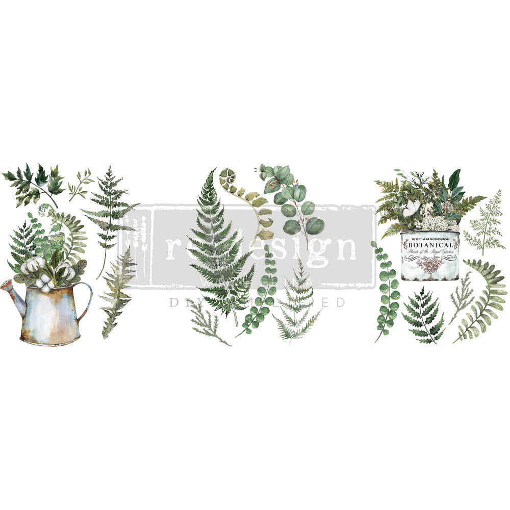 Botanical Snippets - Decor Middy Transfers - 3 sheets, 8.5"x11"