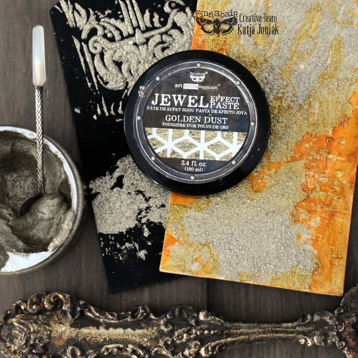 Jewel Texture Pasts - Golden Dust - Art Extravagance / The Odell Project