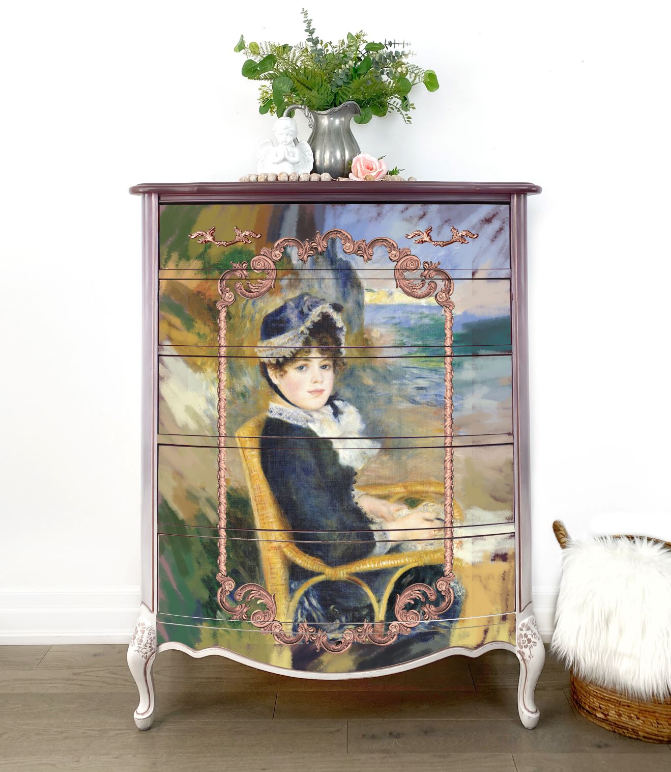Lilian Scrolls Mould