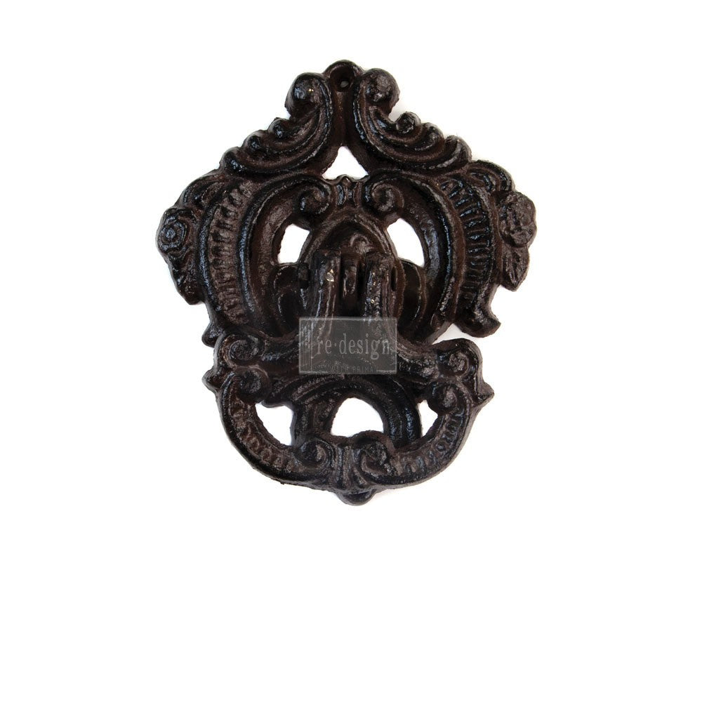 Serenity Flourish Cast Iron Knocker