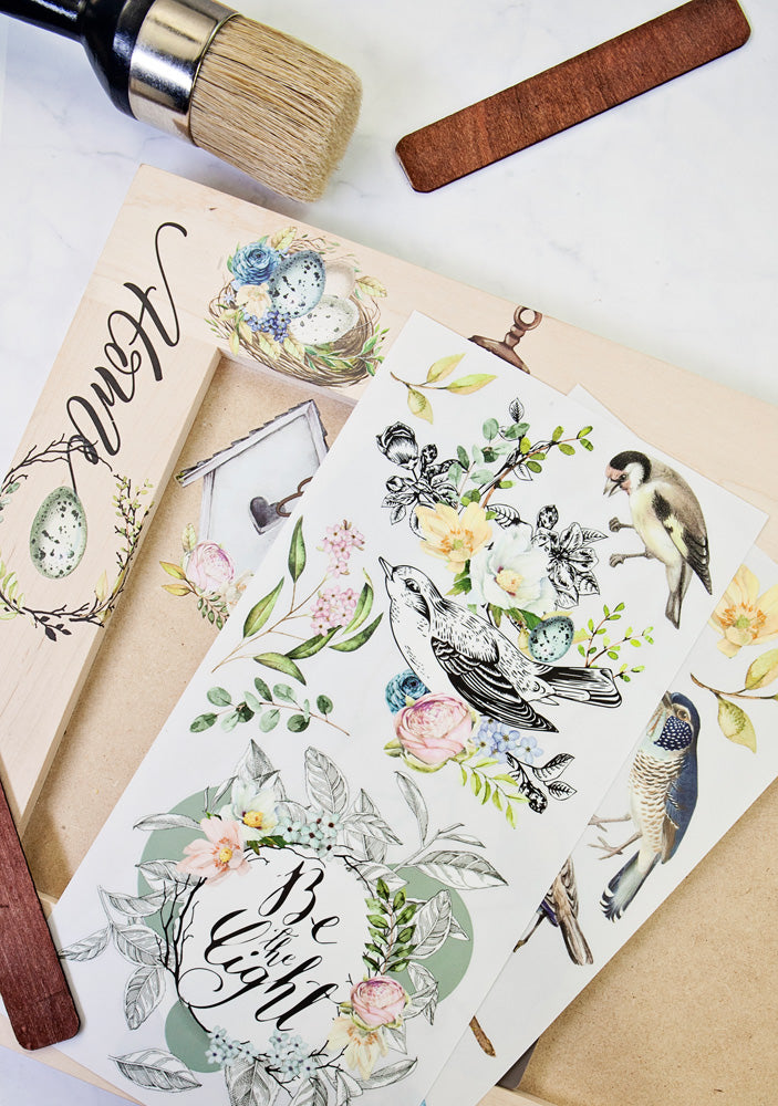 Garden Marvels - Small Transfer - 6" x 12", 3 sheets