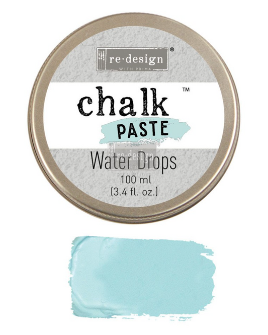 Water Drops Chalk Paste