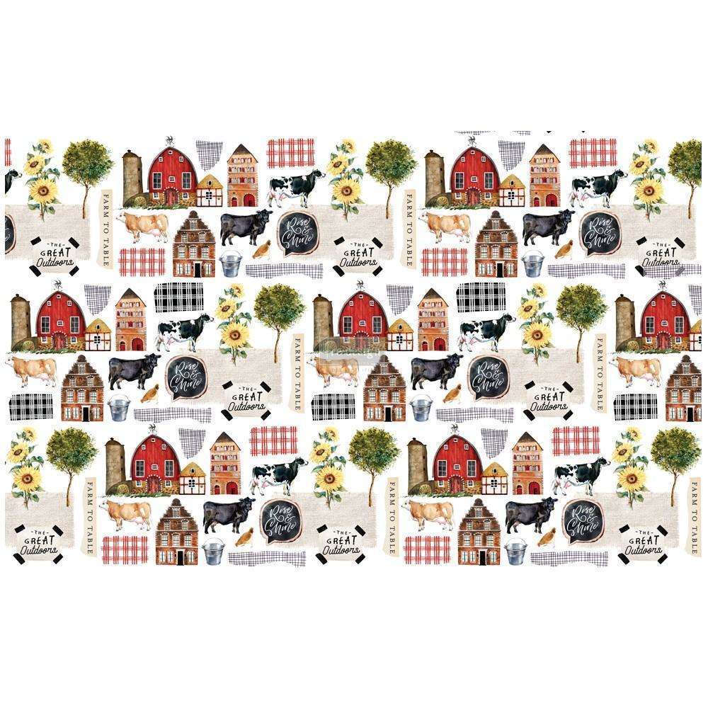 Odell Project:Decoupage - Decor Tissue Paper - Farm To Table