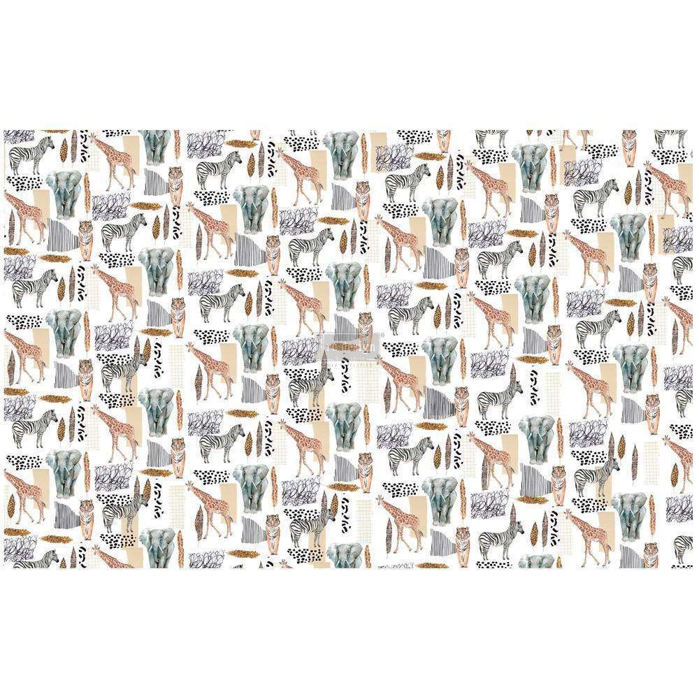 Odell Project:Decoupage - Decor Tissue Paper - Safari