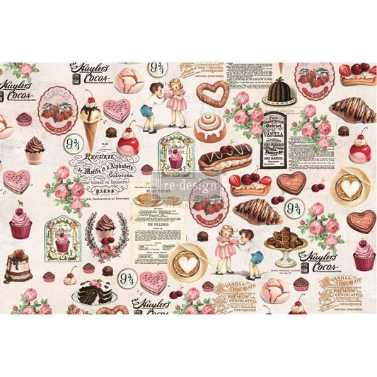 Odell Project:Decoupage - Decor Tissue Paper - Super Decadent