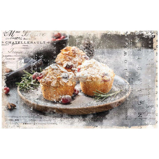 Odell Project:Decoupage - Decor Tissue Paper - Warm Desserts