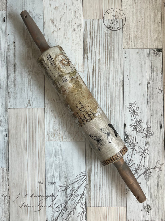 Decorative Rolling Pin - Botanical Sonata