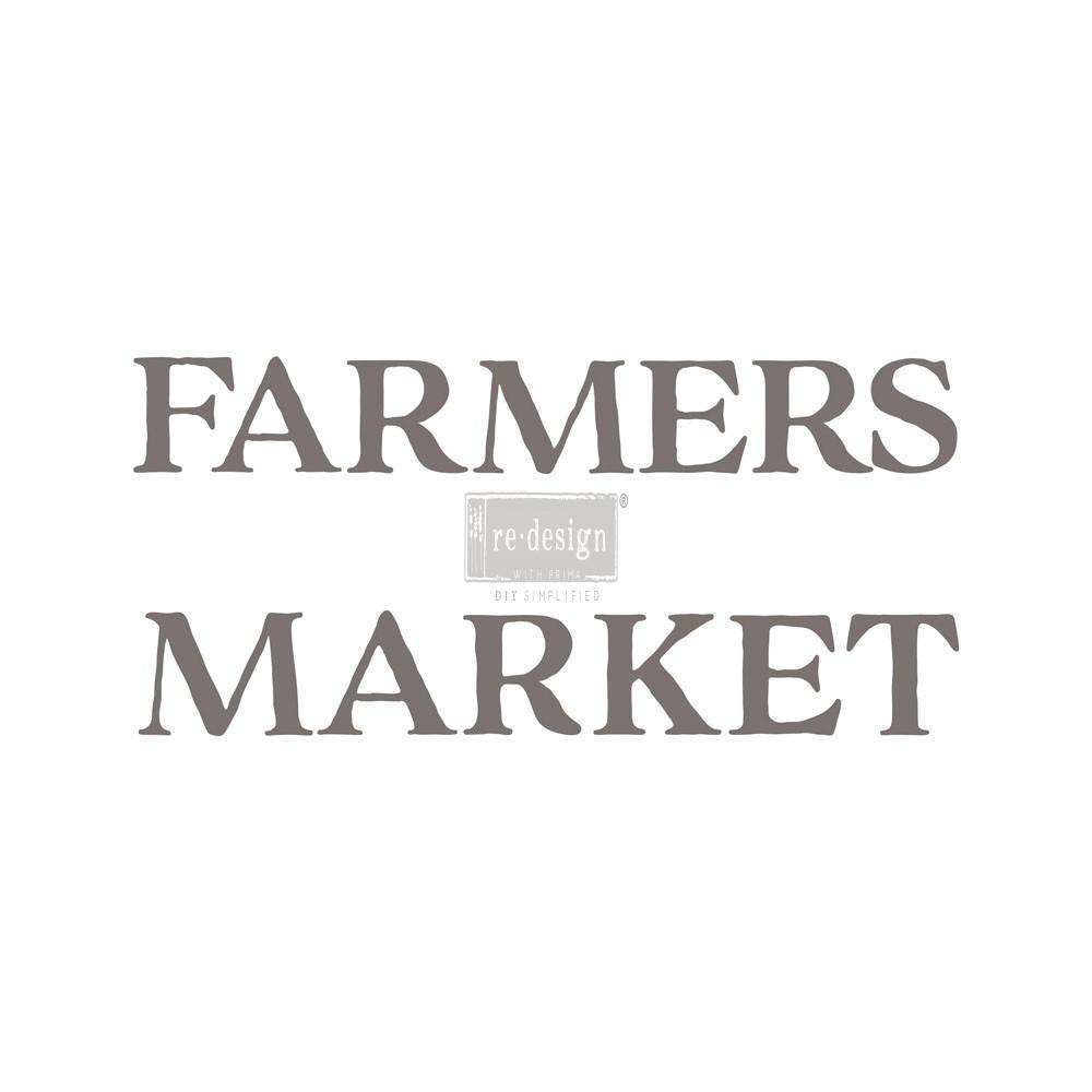 Odell Project:Redesign - Decor Transfers - Farmers Market