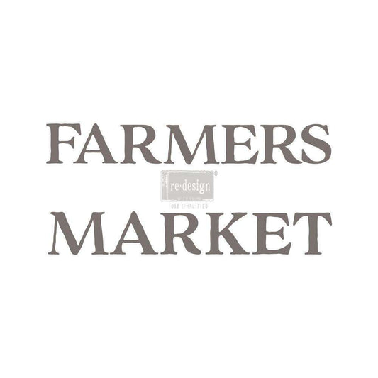 Odell Project:Redesign - Decor Transfers - Farmers Market