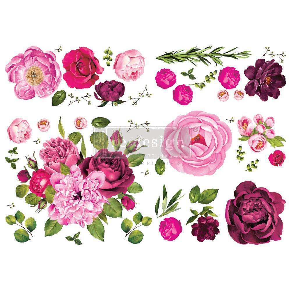 Odell Project:Redesign - Decor Transfers - Lush Floral I