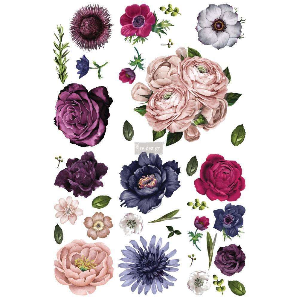 Odell Project:Redesign - Decor Transfers - Lush Floral Ii