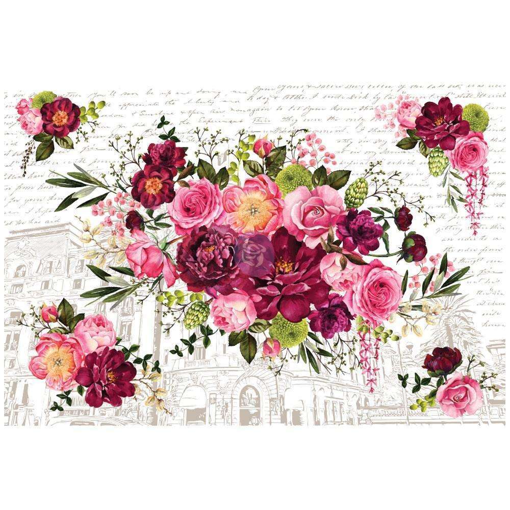 Odell Project:Redesign - Decor Transfers - Royal Burgundy