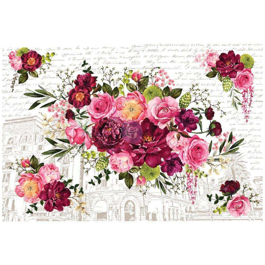 Odell Project:Redesign - Decor Transfers - Royal Burgundy