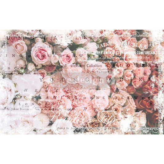 Odell Project:Redesign - Decoupage Decor Tissue Paper - Angelic Rose