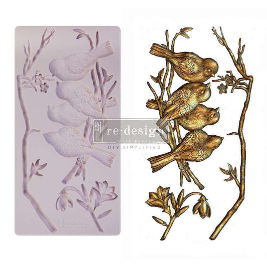 Odell Project:Redesign Decor Moulds - Avian Love