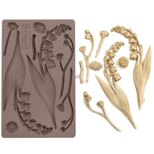 Odell Project:Redesign Decor Moulds - Bell Orchids