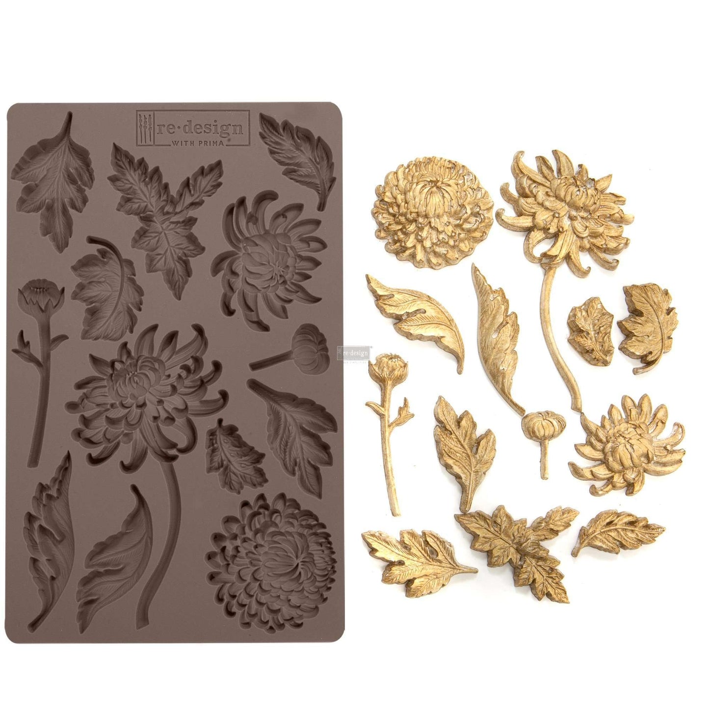 Odell Project:Redesign Decor Moulds - Botanist Floral