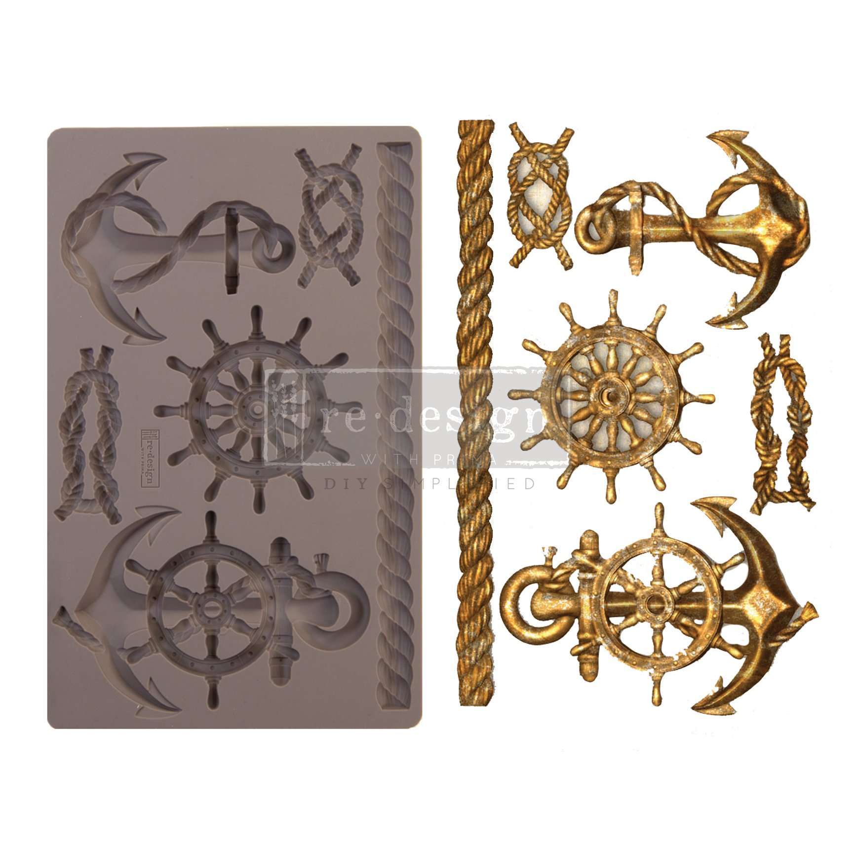 Odell Project:Redesign Decor Moulds - Mariners Voyage