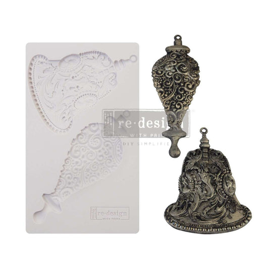 Odell Project:Redesign Decor Moulds - Silver Bells