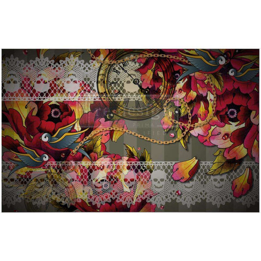 Odell Project:Redesign Decoupage Decor Tissue Paper  -  Cece Ink & Lace