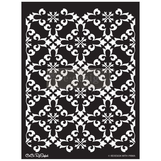 Odell Project:Redesign Stencil  -   Cece Gothic Trellis 18X25.5